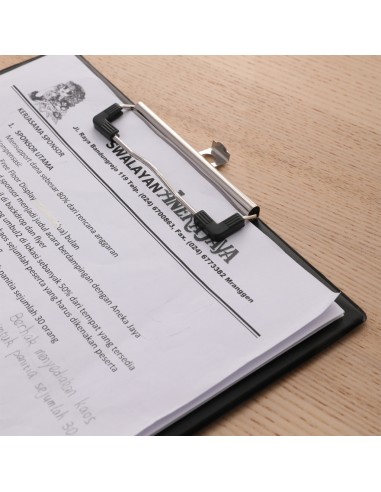 Clip Board A4 Black/ blue