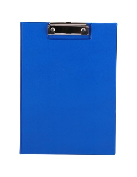 PVC Coated Low-profile Clip Board w/cover A4 Blue