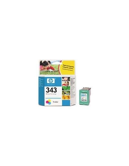 Tindikassett HP 343 High-Yield, Multicolor, 7ml