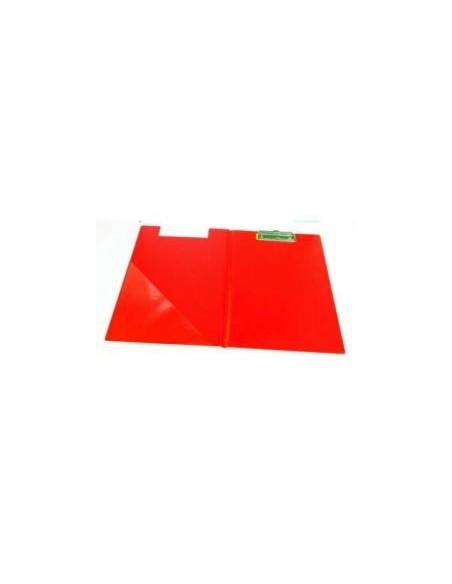 Clipboard with cover Panta Plast A4 red