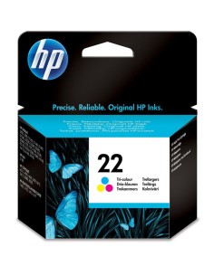 Tindikassett HP 22, Multicolor, 5ml