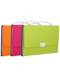 Expanding File Buckled w/handle A4 7P 4C