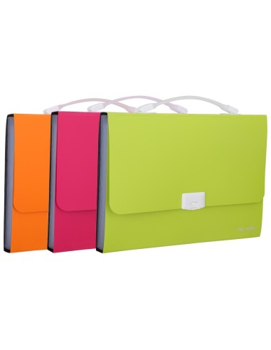 Expanding File Buckled w/handle A4 7P 4C
