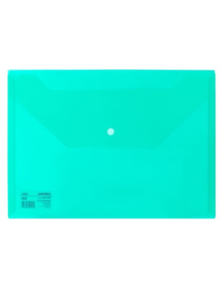 File Bag A4 Transparentgreen