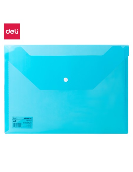File Bag A4 Light Blue