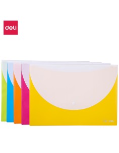 Kileümbrik DELI Rio A4 trukiga, assortii värvid