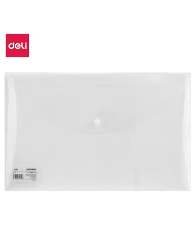 Kileümbrik DELI 11312 FC (241x372mm) trukiga, läbipaistev