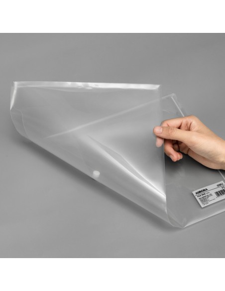 Kileümbrik DELI 11312 FC (241x372mm) trukiga, läbipaistev