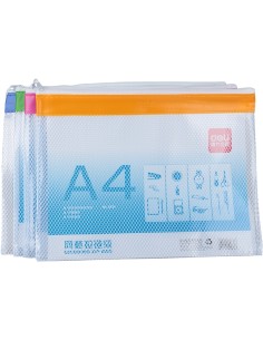 Zip Bag A4 Asst. 2