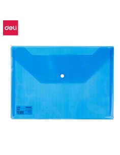 File Bag A4 Transparentblue