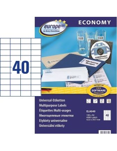 Etiketid Europe ELA049 52,5x29,7mm A4/100L