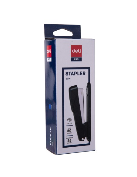 Stapler DELI E0314 50-sheets white