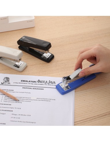 Stapler Half Strip 25sheets black