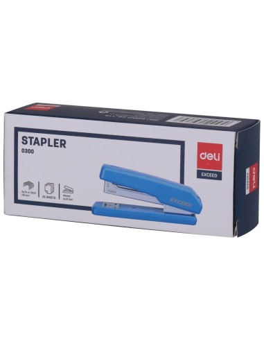 Stapler Half Strip 25sheets blue