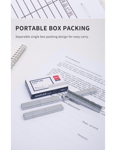 Staples DELI Staple - 53/81000PCS Silver