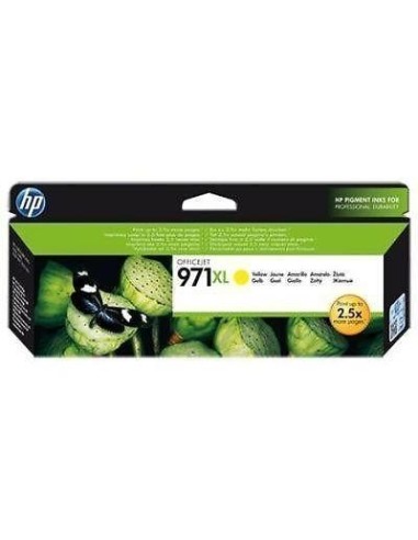 Tindikassett HP 971XL, Kõrge Saagikusega, Yellow