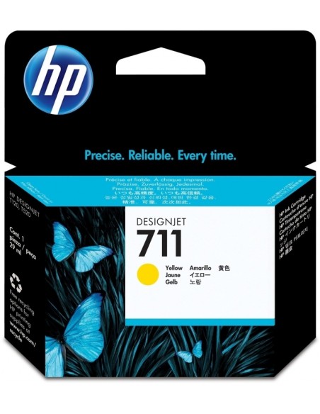 Tindikassett HP 711, Black, 80ml