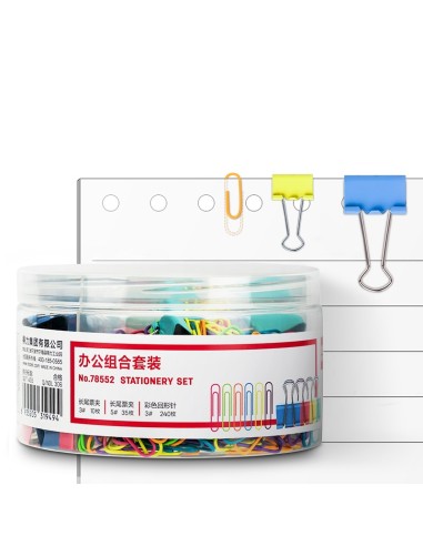 Komplekt klambritest DELI 78552 assortii