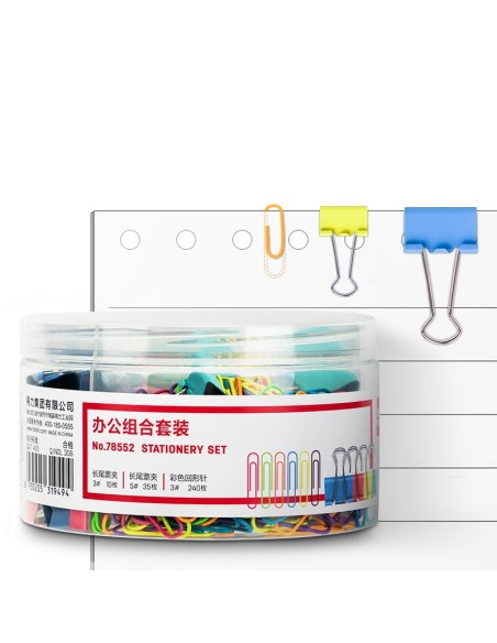 Komplekt klambritest DELI 78552 assortii