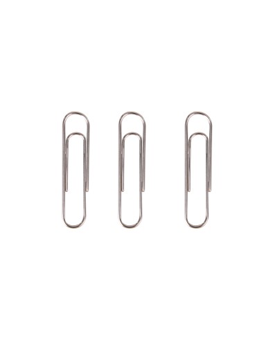 Paper Clips DELI #4, 33mm silver