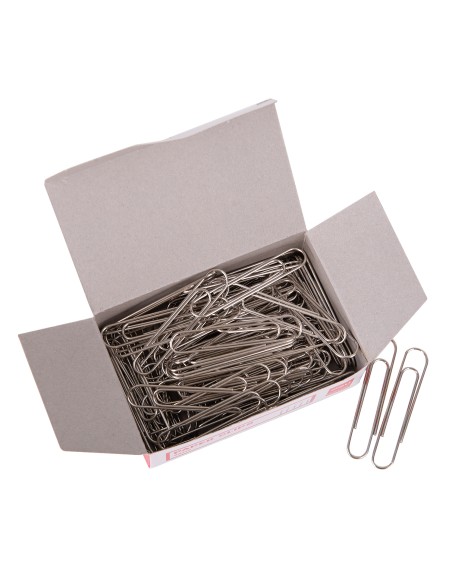 Paper Clips DELI #8, 50mm silver