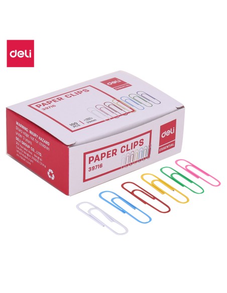 Paper Clips #4, 33mm ASST.