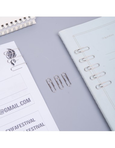 Paper Clips DELI #3, 29mm silver