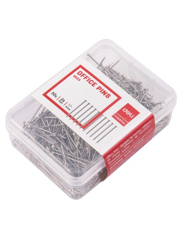 Nööpnõel DELI 24mm, 50g, plastkarbis