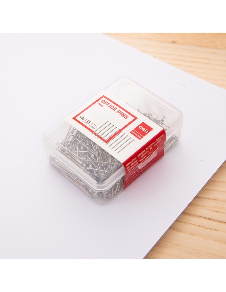 Nööpnõel DELI 24mm, 50g, plastkarbis