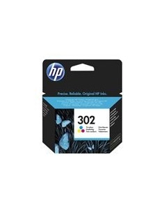 Tindikassett HP 302 Original, Tri-color, 4 ml 2