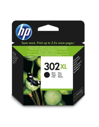 Tindikassett HP 302XL, Black, Suure mahutavusega, 8.5 ml