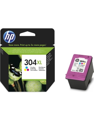 Tindikassett HP 304XL High Yield, Multicolor