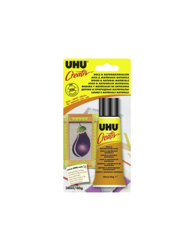 UHU Creative Glue wood and natural materials 38ml/40g