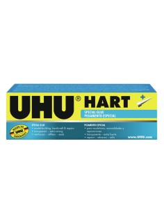 Liim UHU Hart plastik mudelitele 35g