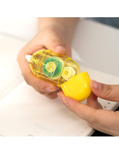 Adhesive Roller DELI 5mm*8m yellow