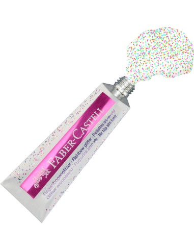 Glitter Rainbow tube 12 ml 2x BC