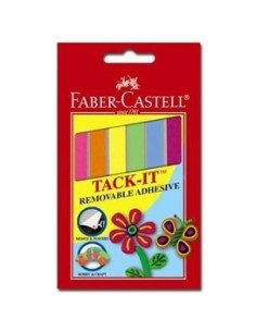 Kleepmass Faber-Castell Tack-It 50g värviline