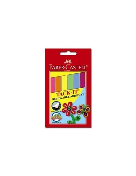 Kleepmass Faber-Castell Tack-It 50g värviline