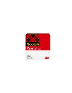 Kleeplint 3M Scotch Crystal 600 19mmx33m