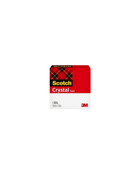 Kleeplint 3M Scotch Crystal 600 19mmx33m