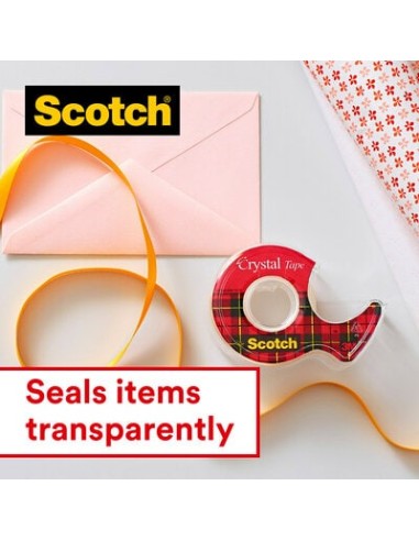 Scotch 6-1975D Crystal clear tape Baltic 19mm x 7,5m
