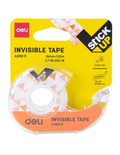 Invisible Tape Deli 18mm×50um×7.62m(1roll/blister) white
