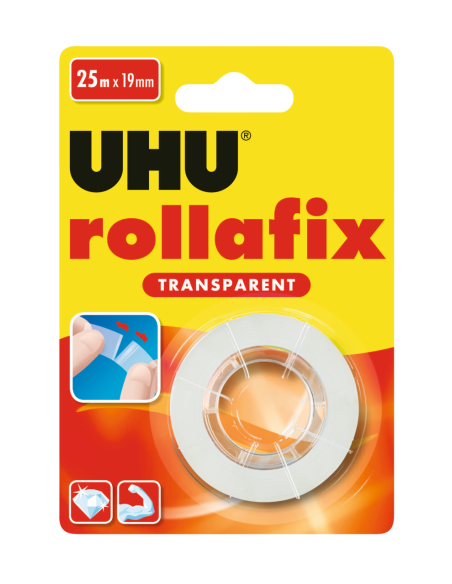 UHU rollafix refill transparent 25m Bl.