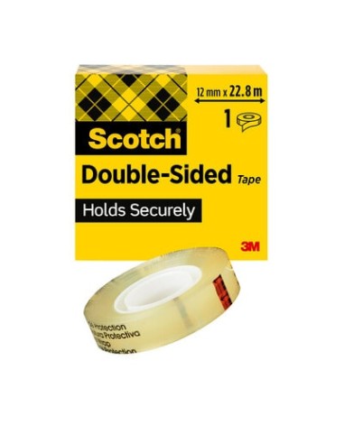 Kleeplint 3M Scotch 665 kahepoolne 12,7mmx22,8m