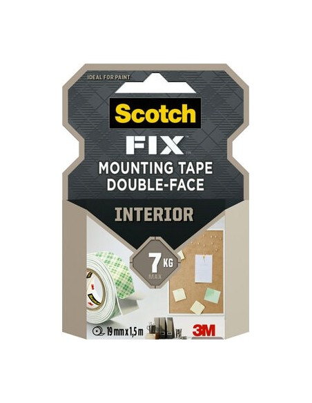 Kleeplint 3M rullis Scotch-Fix 4496G-1915-P, 19mmx1,5m, sisetingimustes