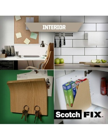 Kleeplint 3M rullis Scotch-Fix 4496G-1915-P, 19mmx1,5m, sisetingimustes