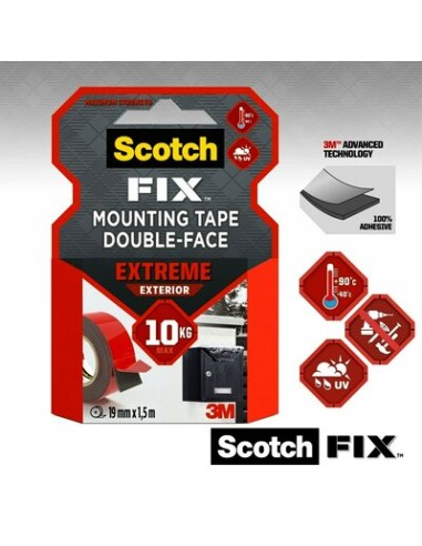 Mounting Tape 3M Scotch Fix double-Face 19mm x 1,5m
