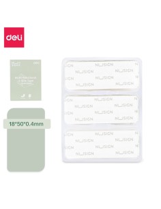 Double Sided Tape DELI 18mm*0.05m*0.4mm Transparent