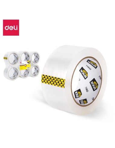 Pakketeip DELI 48mmx55m 45mic läbipaistev