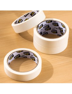 Maalriteip DELI 50mm x 45.7m 145mic valge 2